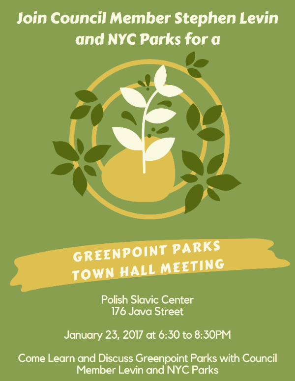 Greenpoint Parks Town Hall