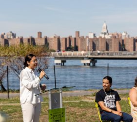 WNYC Transmitter Park 10th Anniversary Kristen Gonzalez