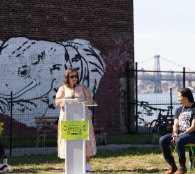 WNYC Transmitter Park 10th Anniversary Mary Salig-Husain NYC Parks
