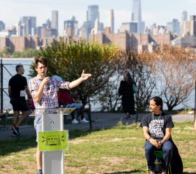 WNYC Transmitter Park 10th Anniversary Adam Blachly Partnerships for Parks